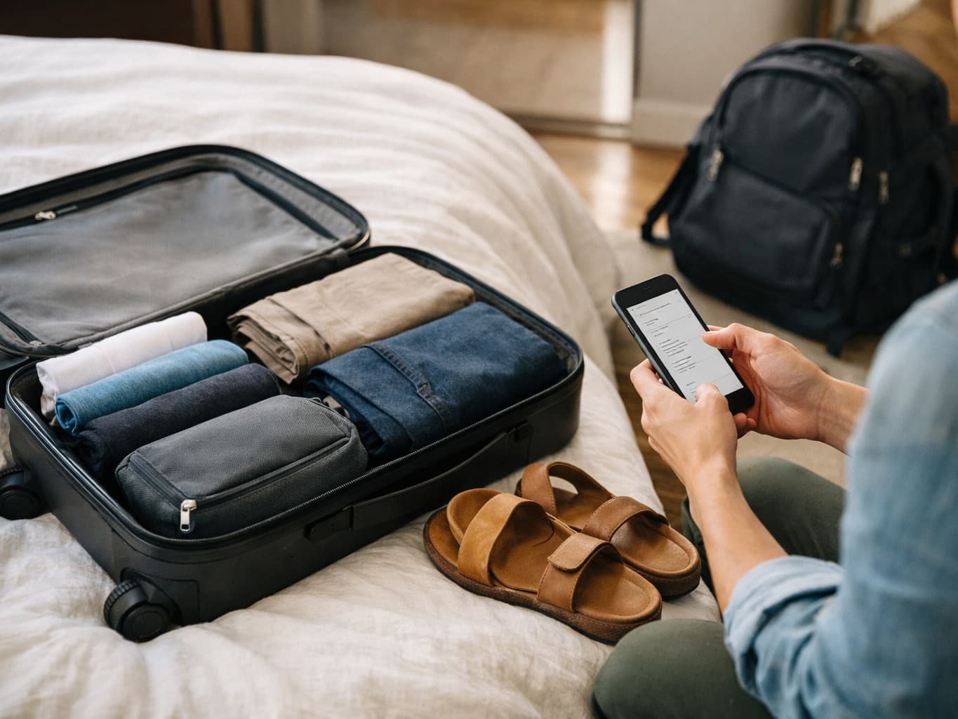 How to Pack Light for Two Weeks Without Forgetting Basics